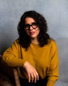 Carla Gutiérrez at the Deadline Portrait Studio during the 2024 Sundance Film Festival on January 19, 2024 in Park City, Utah.